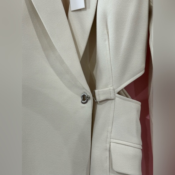 Jonathan Simkhai Jada Cut-Out Mini Blazer Dress- Sz 4 - Picture 8 of 15